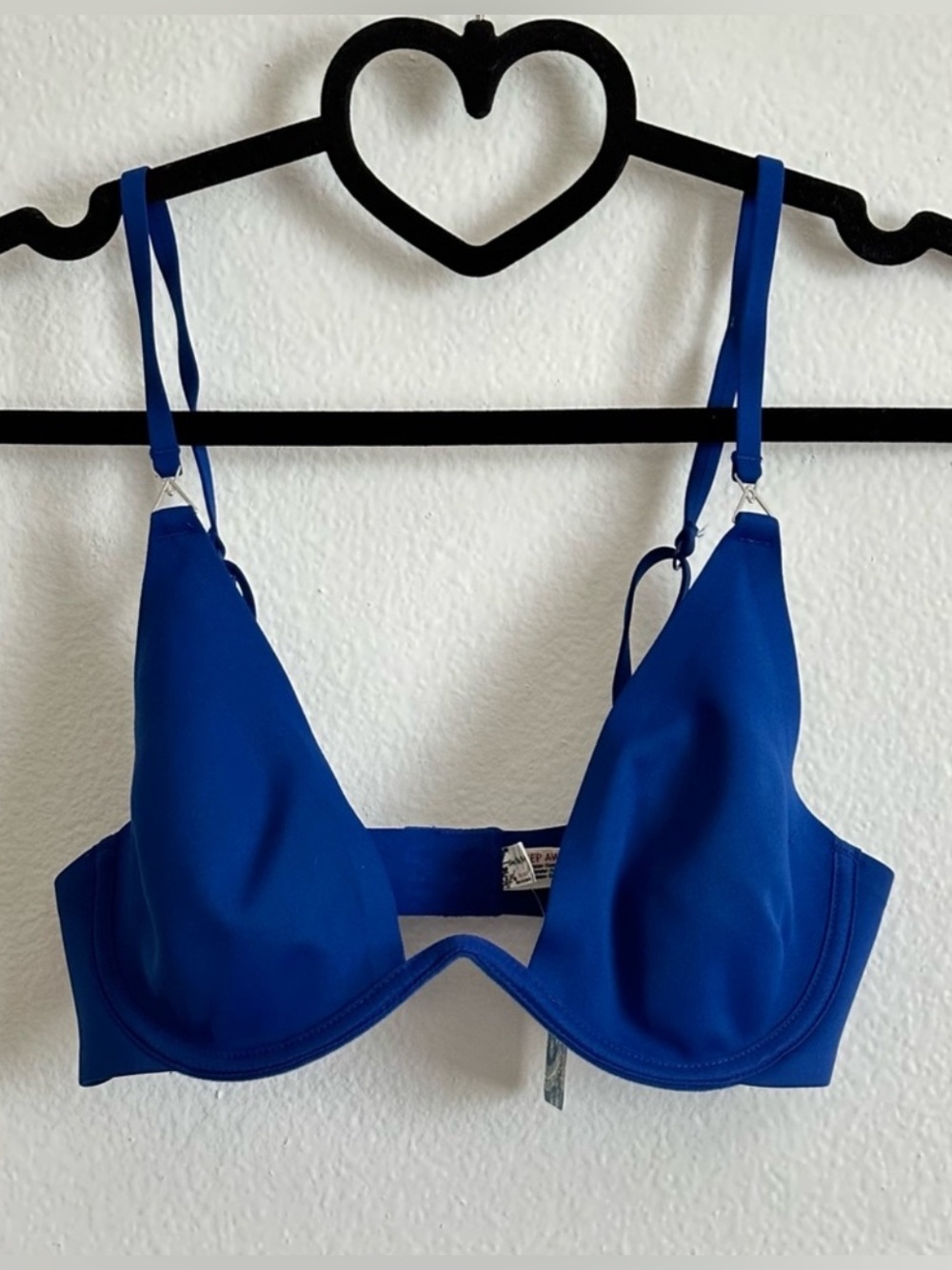 Free People Intimately Blue Ari Underwire Bra Size 32C